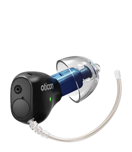 Oticon Zeal Oticon Zeal hearing aid in Matte Black